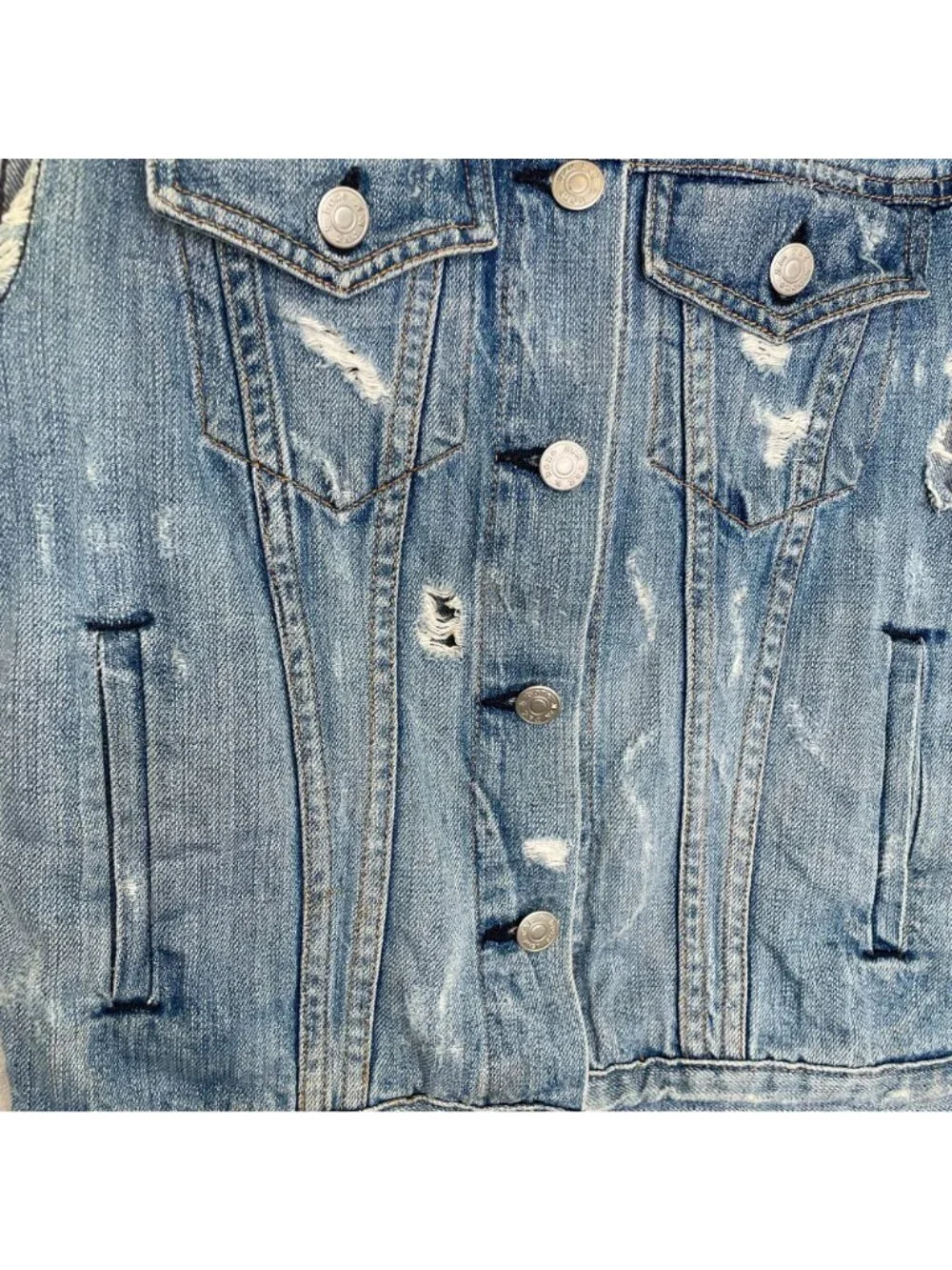 rag & bone tattered details